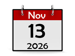November 13th